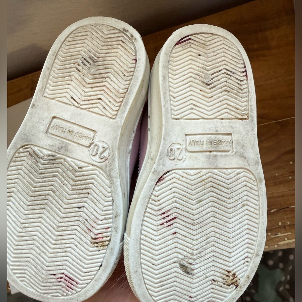 Tina Mur Toddler shoes size 5 pink fancy sneaker’s - Picture 6 of 6